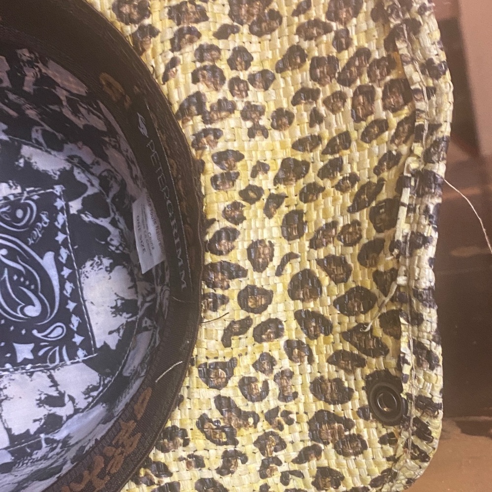 Peter Grimm Leopard Print Hat With Rhinestone Acc… - image 5